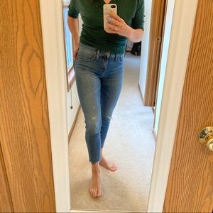 {Lucky Brand} Mid-Rise Ava Skinny Jean